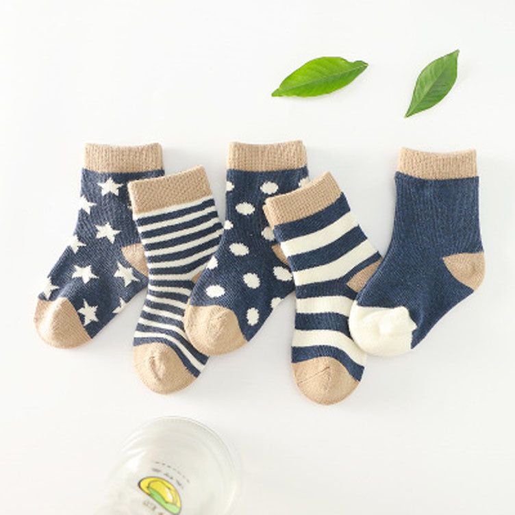 Soft Cotton Tube Socks for Kids | Durable & Breathable Fit