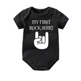 My First Rock T-Shirt Romper | Cute Baby Outfit