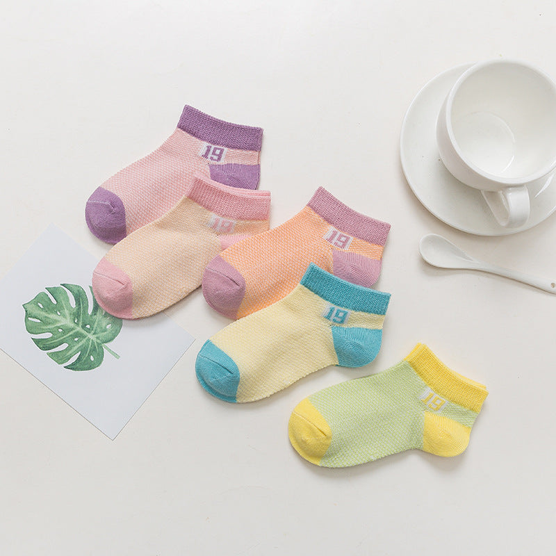 Shop breathable cotton baby socks for boys and girls at Grow Your Faith Store. Soft, unisex design perfect for keeping little feet comfy and cool all day.