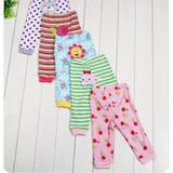 Cartoon Print Children's Leggings | 5-Piece Kids' Set