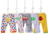 Cartoon Print Children's Leggings | 5-Piece Kids' Set