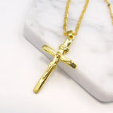 Cross Clavicle Chain Christian Faith Retro