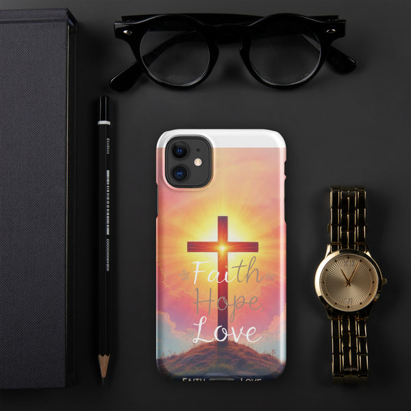 Love, Faith, Hope iPhone cases